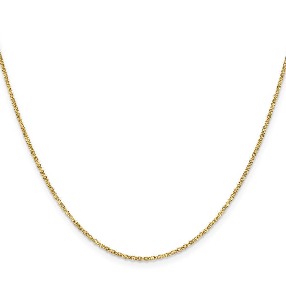 Shop Stylish 14K Gold 1.5mm Cable Chain Necklace - Luxury Jewelry Value!