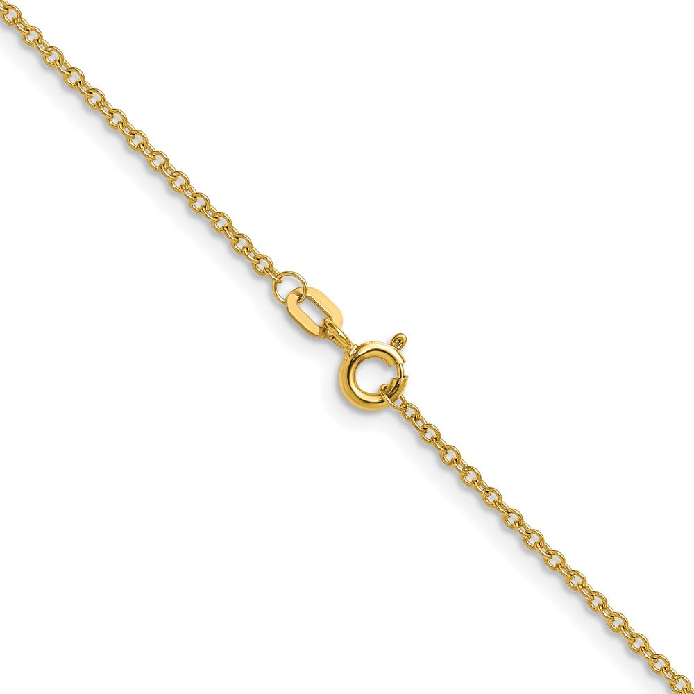 Shop Exclusive 14K Gold 1.5mm Cable Chain Necklace - Stylish & Affordable!
