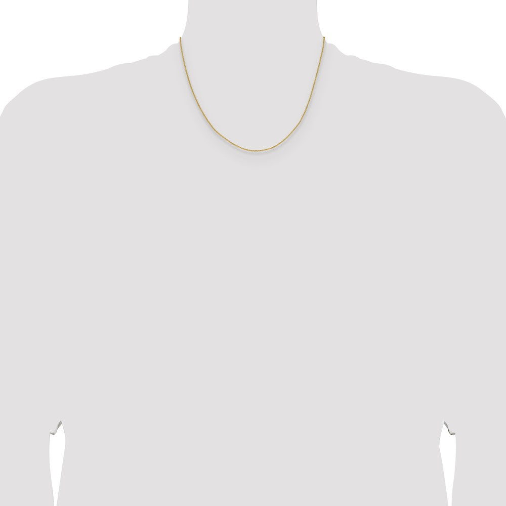 Shop Exclusive 14K Gold 1.5mm Cable Chain Necklace - Stylish & Affordable!