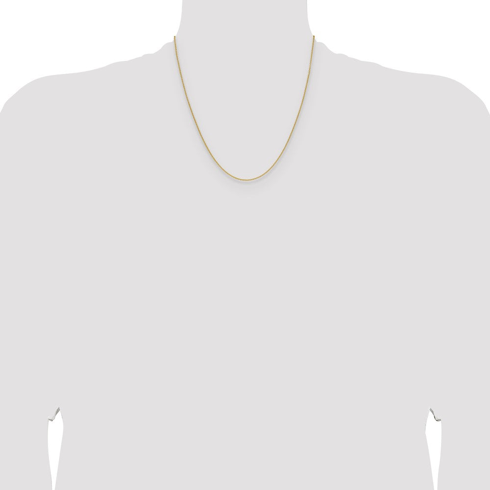 Shop 14K Gold 1.5mm Cable Chain Necklace - Stylish Luxury at Great Value!