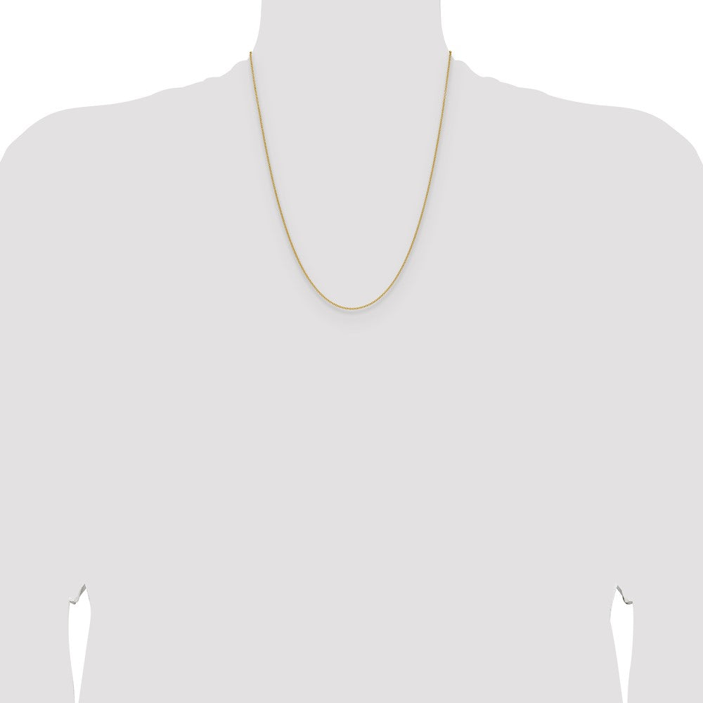 Shop Stylish 14K Gold 1.5mm Cable Chain Necklace - Luxury Jewelry Value!