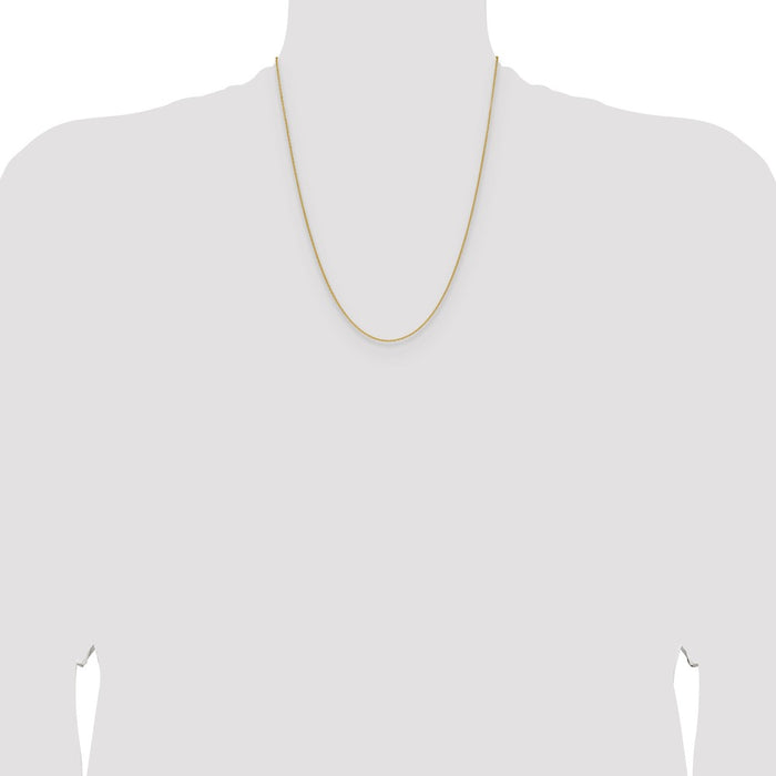 Shop Stylish 14K Gold 1.5mm Cable Chain Necklace - Luxury Jewelry Value!-4