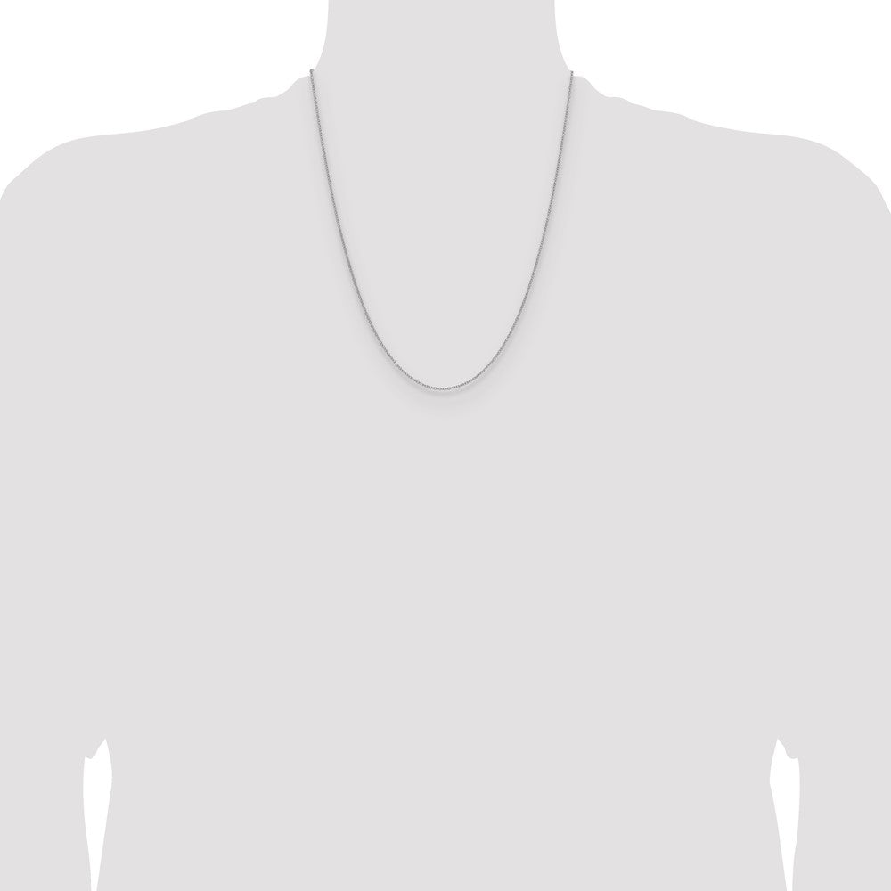 Exclusive 14K White Gold 1.5mm Cable Chain - Stylish Jewelry Value