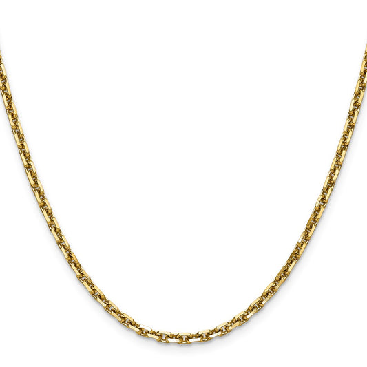 Buy 14K Gold 3.25mm Double Curb French Link Chain - Stylish & Durable