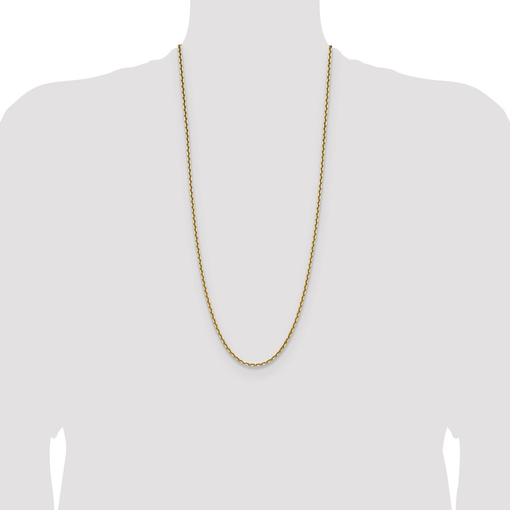 Exclusive 14K Gold 3.25mm Double Curb French Link Chain - Stylish Value