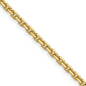 High-Quality 14K Gold 3.25mm Double Curb French Link Chain - Stylish Value!-1