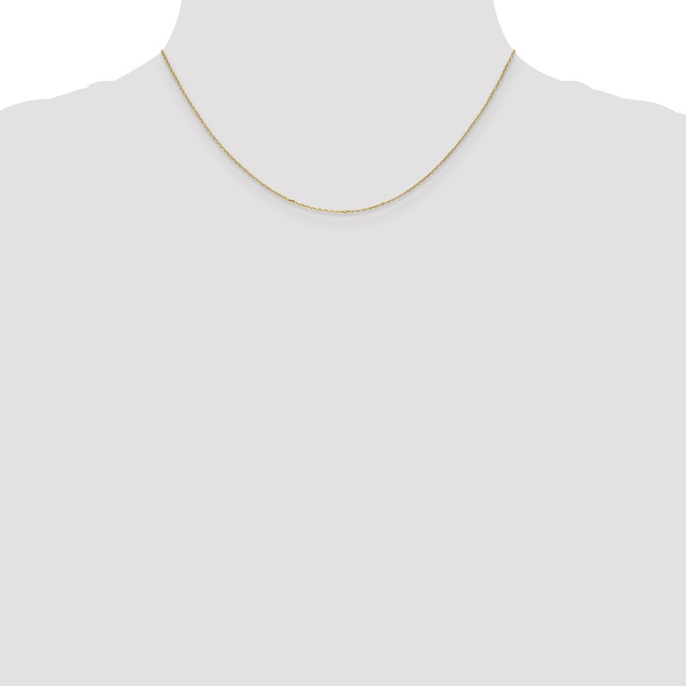Order 14K Gold 16-Inch Diamond-Cut Cable Chain - Stylish & Affordable Jewelry