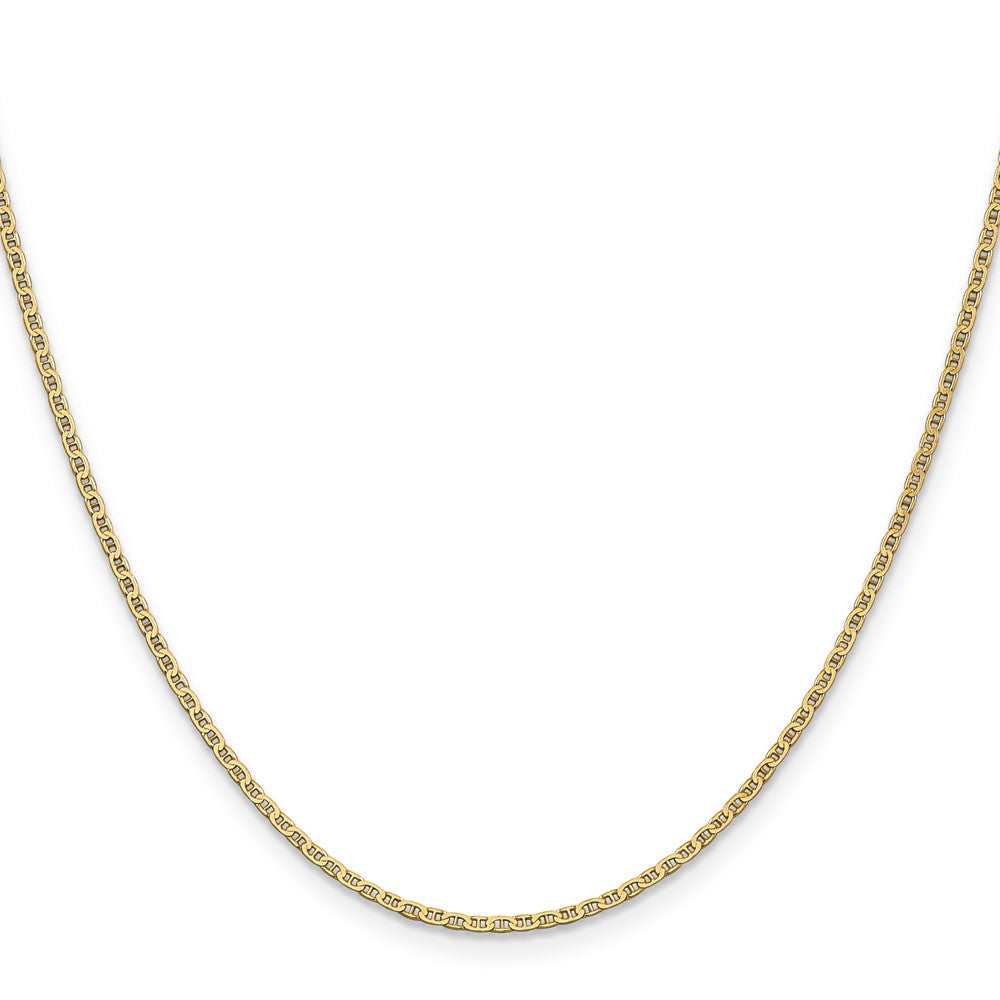 Shop Stylish 14K Gold 14-Inch 1.5mm Anchor Link Chain with Lobster Clasp