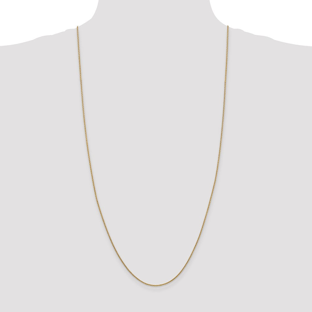 Exclusive 14K Gold 30-Inch Cable Chain - Affordable Luxury, 1.4mm Links