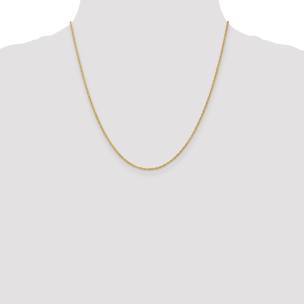 Shop Exclusive 14K Gold 20-Inch 1.3mm Heavy Baby Rope Chain - Stylish Value!