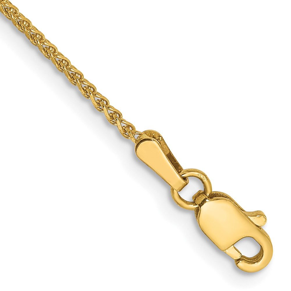 Shop Exclusive 14K Gold 6-Inch Spiga Bracelet, 1.25mm Thickness - Stylish Luxury!