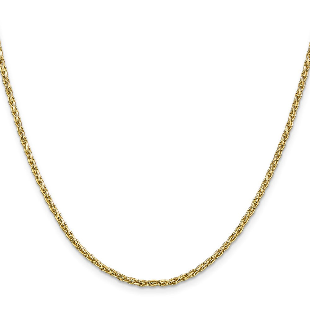 Buy Stylish 14K Gold 30-Inch Parisian Wheat Chain - 2.25mm, Lobster Clasp