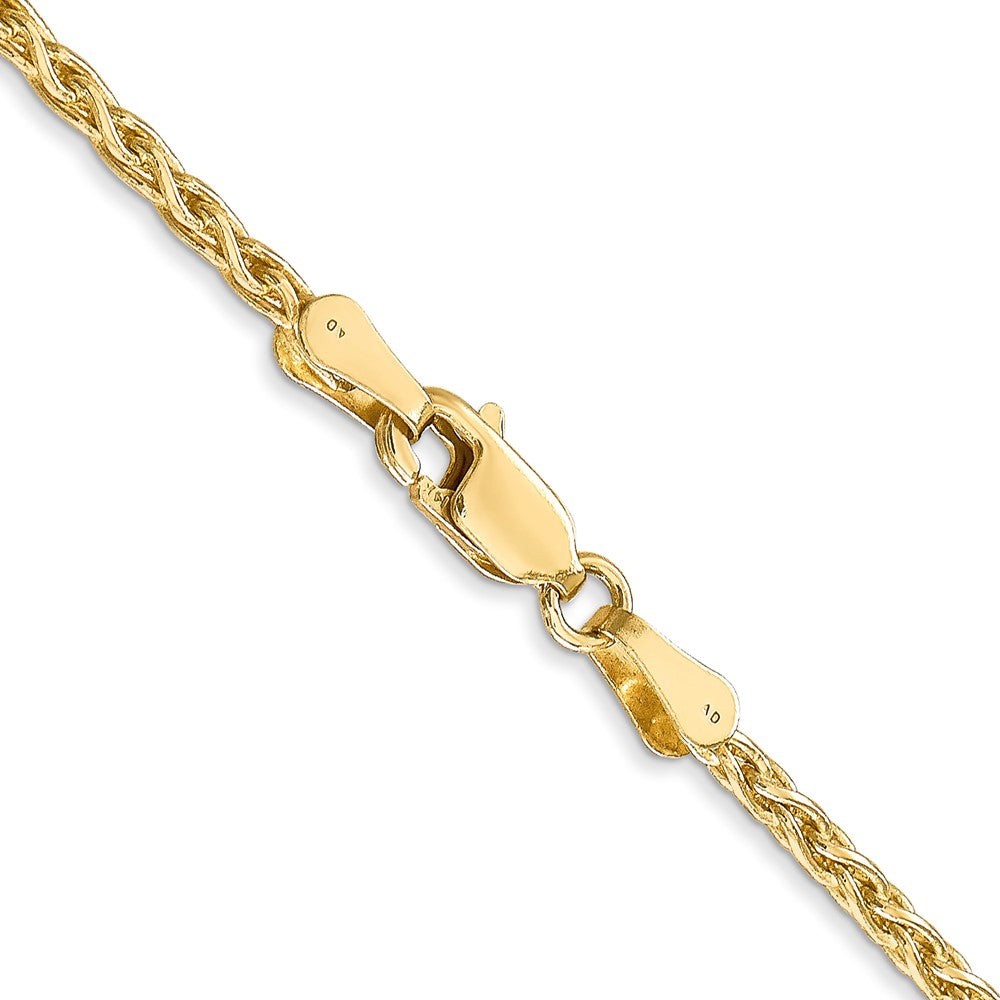 Buy Stylish 14K Gold 20-Inch Parisian Wheat Chain - 2.25mm Lobster Clasp