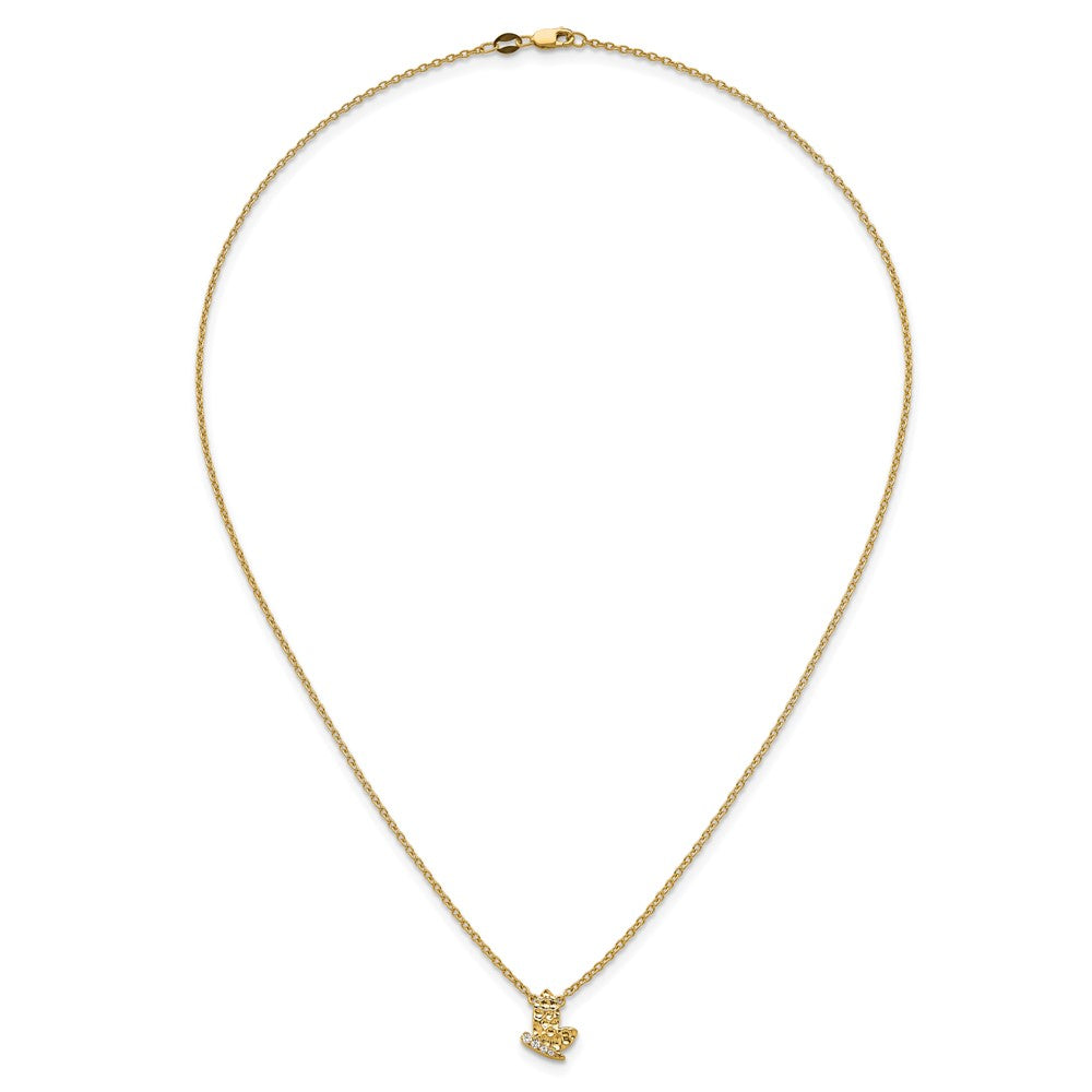Shop 14K Gold Diamond Butterfly Pendant Necklace - Stylish & Exclusive Design