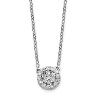 Shop Stylish 14K White Gold Diamond Necklace - 18 Inches, Affordable Luxury