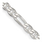 Buy Stylish 3.75mm Sterling Silver Figaro Anchor Link Chain at Great Value-4