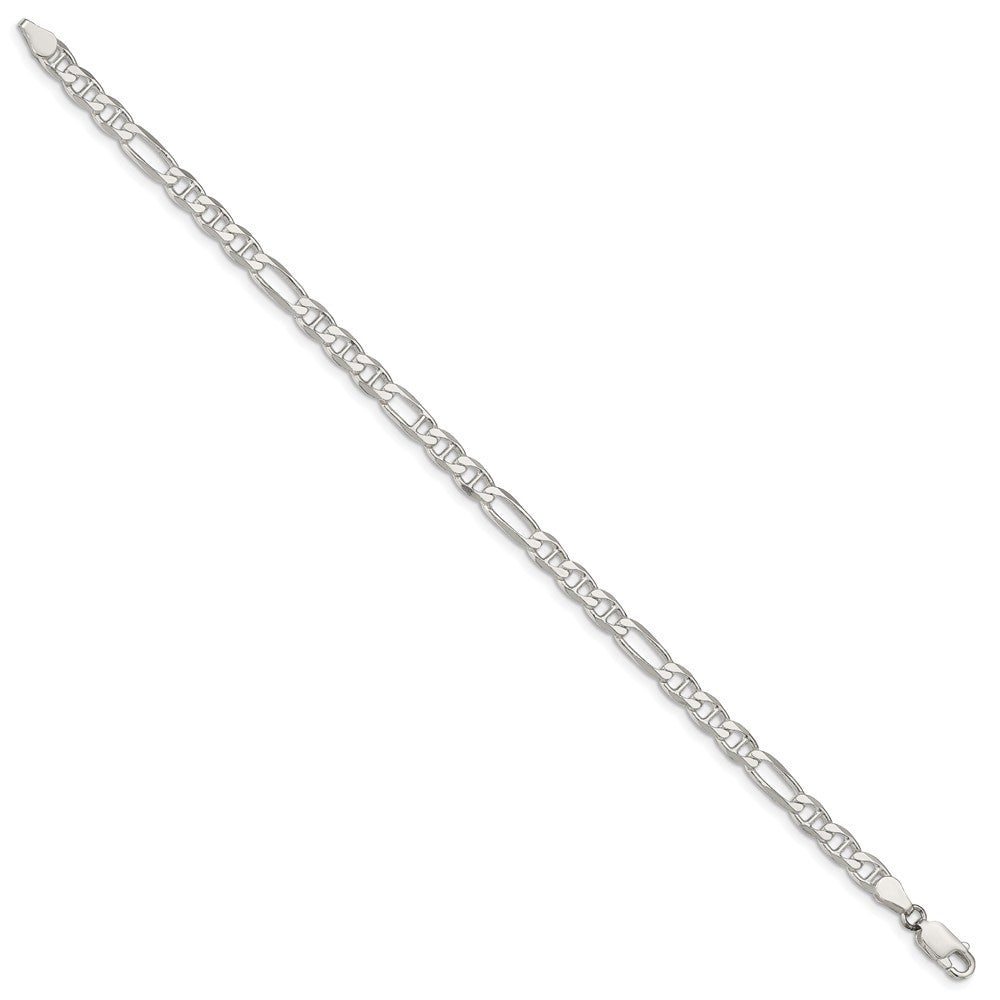High-Quality 4.5mm Sterling Silver Figaro Anchor Link Chain - Stylish Value!