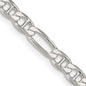 Buy Stylish 4.5mm Sterling Silver Figaro Anchor Link Chain - Luxury Value!-7