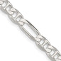 Buy Stylish 5.5mm Sterling Silver Figaro Anchor Chain - Luxury Value Jewelry-9