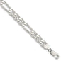 Buy Stylish 8.25mm Sterling Silver Figaro Anchor Link Chain | Luxury Value-1