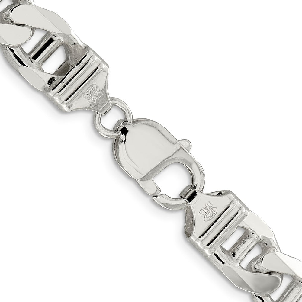 Buy Stylish 10.65mm Sterling Silver Figaro Anchor Chain - Luxury Value Item