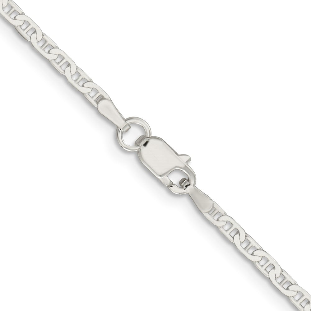 Buy 2.1mm Flat Anchor Chain in Sterling Silver | Affordable Luxury Jewelry