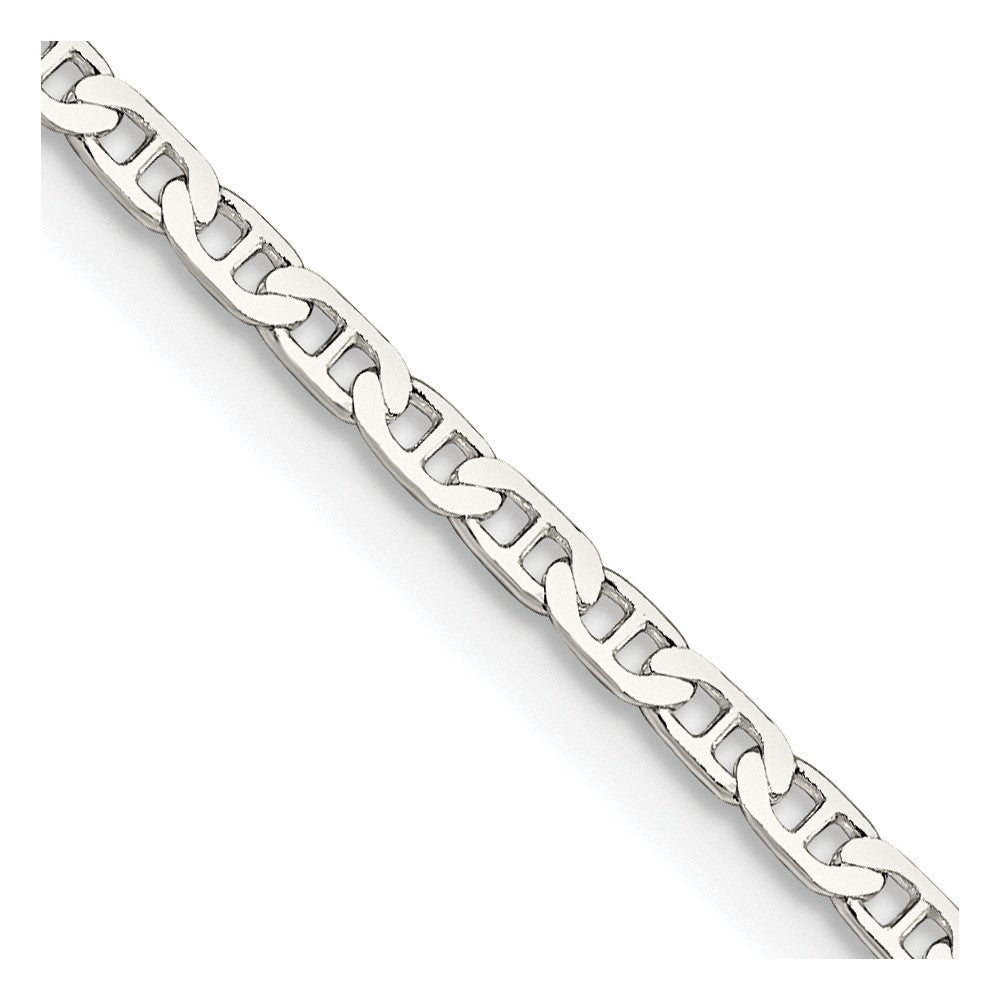 Buy 2.1mm Flat Anchor Chain in Sterling Silver | Affordable Luxury Jewelry
