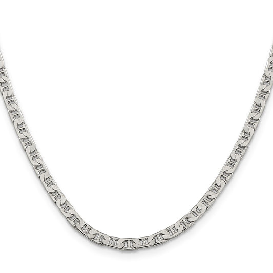 Buy Stylish 3.75mm Sterling Silver Flat Anchor Link Chain - Affordable Value!