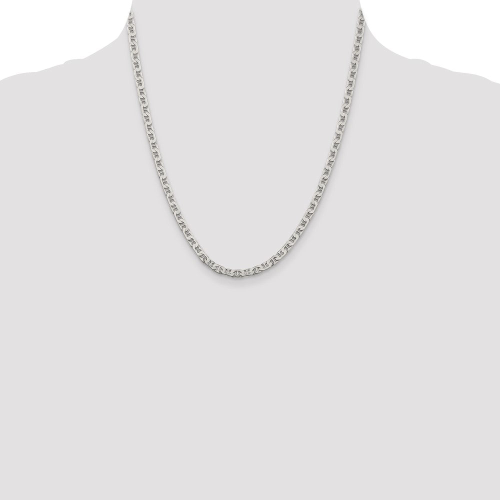 Buy Stylish 3.75mm Sterling Silver Flat Anchor Link Chain - High Quality & Value