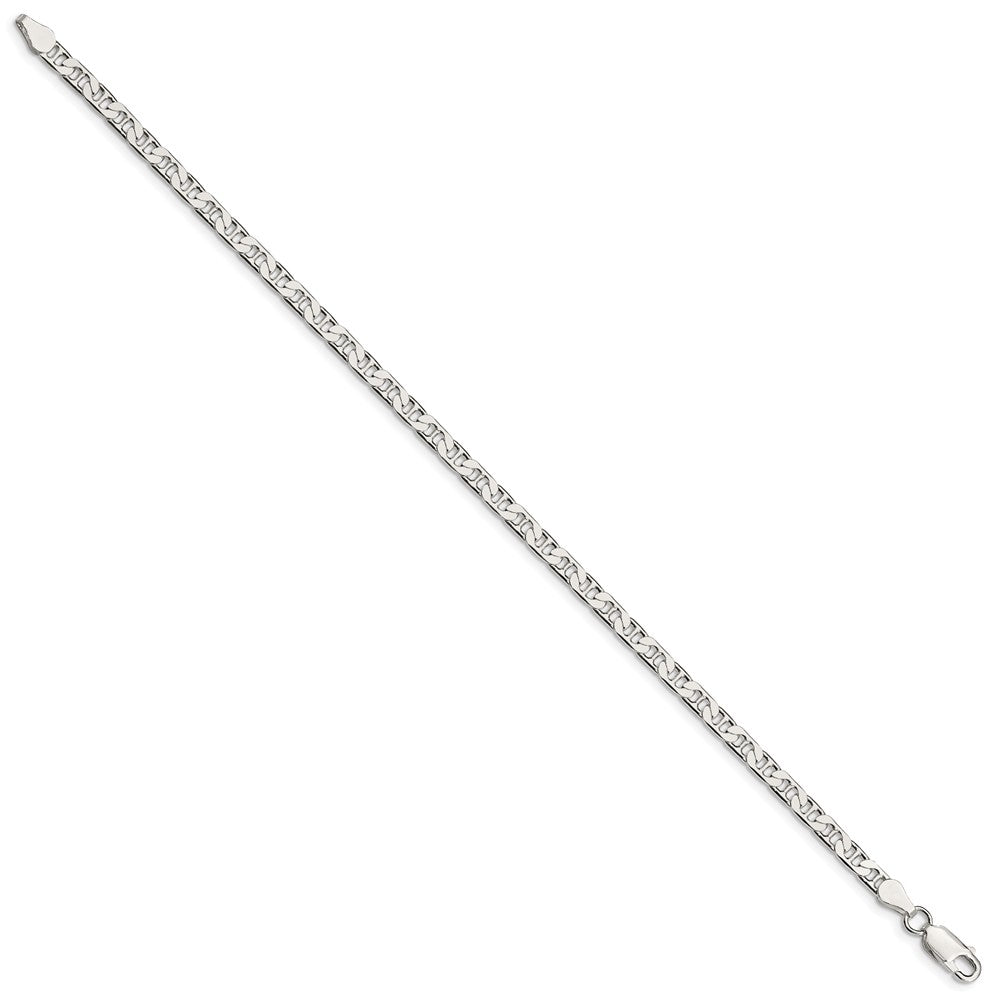 Buy Stylish 3.75mm Flat Anchor Link Chain in High-Quality Sterling Silver