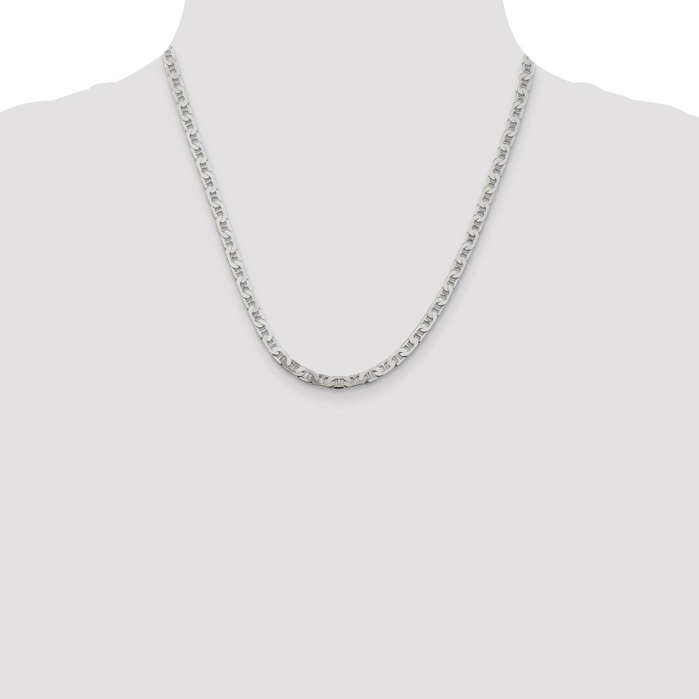 Buy Stylish 4.5mm Flat Anchor Link Chain in High-Quality Sterling Silver