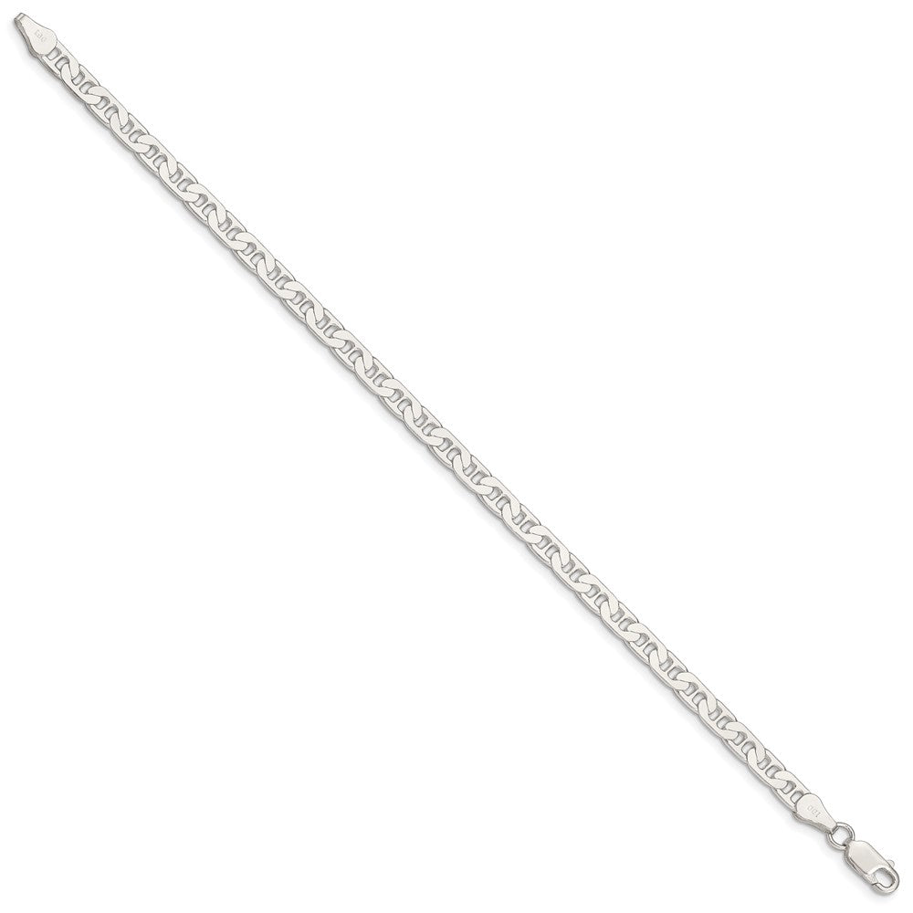 Buy Stylish 4.5mm Flat Anchor Link Chain in High-Quality Sterling Silver