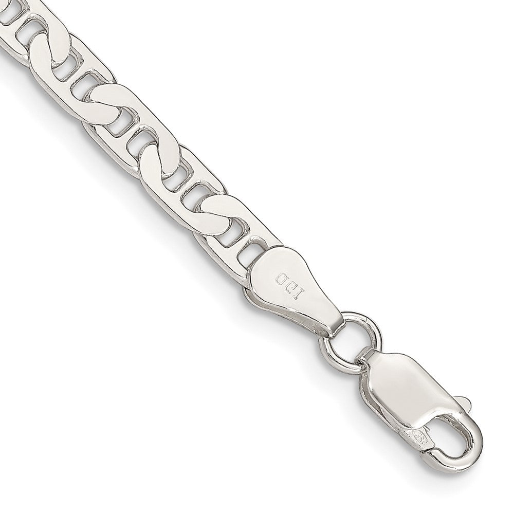 Buy Stylish 4.5mm Flat Anchor Link Chain in High-Quality Sterling Silver
