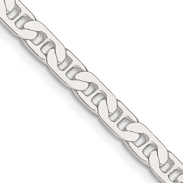 4.5mm Sterling Silver Flat Anchor Link Chain