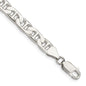High-Quality 6.5mm Sterling Silver Flat Anchor Link Chain - Stylish Value Option-2