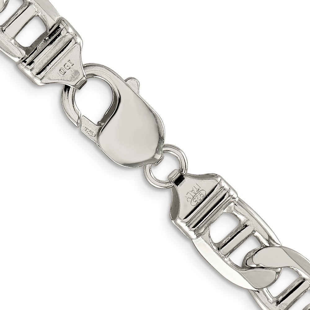 Buy 9.5mm Flat Anchor Chain - Stylish Sterling Silver Jewelry at Value Price