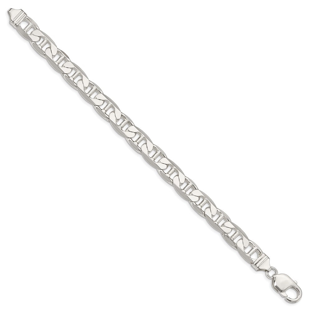 Buy 9.5mm Flat Anchor Chain in Sterling Silver - Stylish & Affordable Jewelry