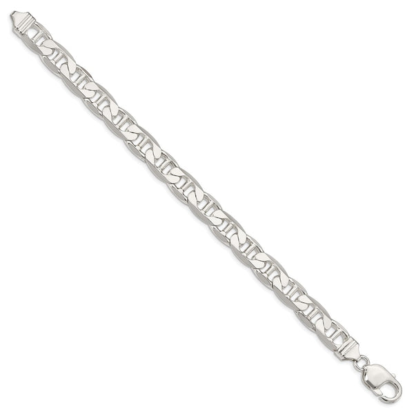 9.5mm Flat Anchor Chain in Sterling Silver - Style GR1-1029928