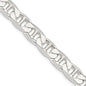 Buy 9.5mm Flat Anchor Chain in Sterling Silver - Stylish & Affordable Jewelry!-5