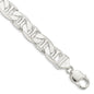 Buy Stylish 11.5mm Sterling Silver Flat Anchor Link Chain - Luxury Value-1