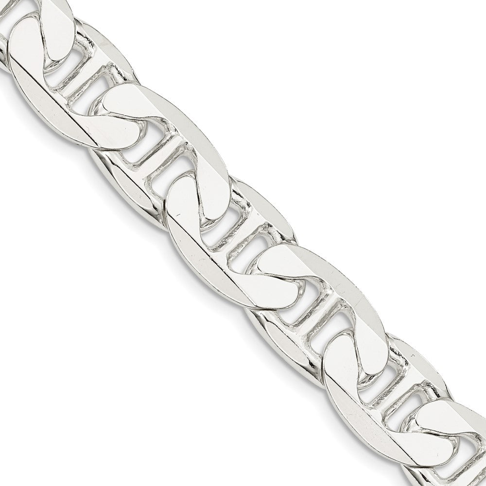Buy Stylish 11.5mm Sterling Silver Flat Anchor Link Chain - Affordable Luxury