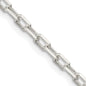 High-Quality 2.9mm Diamond-Cut Long Link Cable Chain in Sterling Silver-2