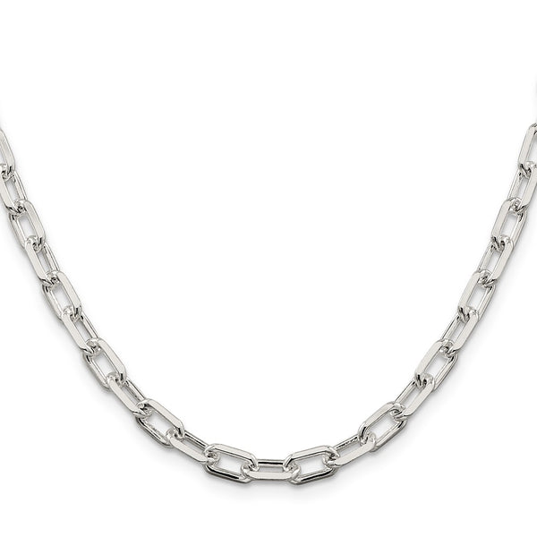 5.75mm Diamond-Cut Sterling Silver Chain Necklace