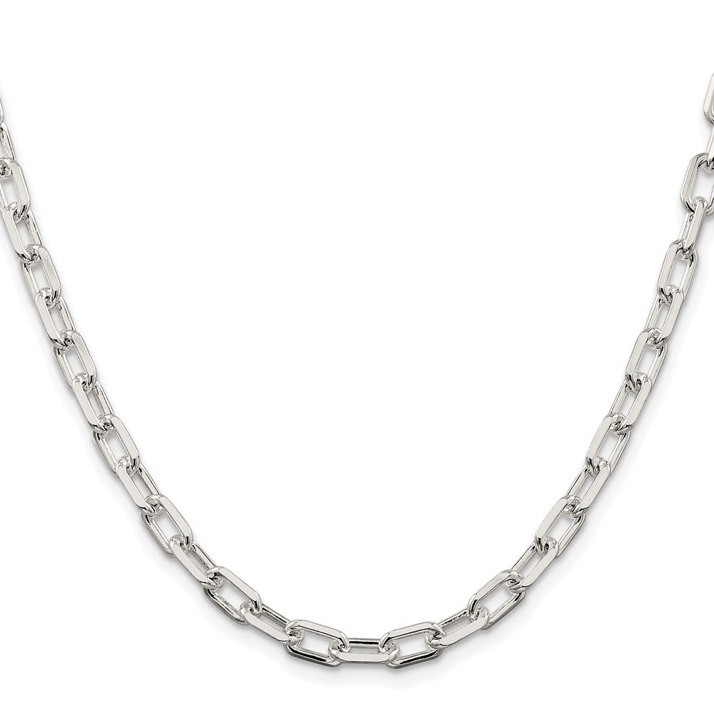 Buy Stylish Rhodium-Plated Sterling Silver 5.75mm Diamond-Cut Chain