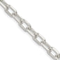 Buy Stylish Diamond-Cut Long Link Cable Chain - 6.65mm Sterling Silver-5