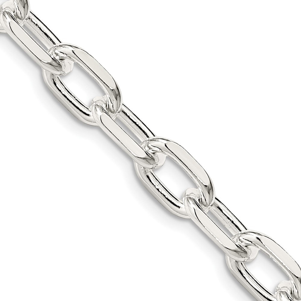 Buy Exclusive 7.5mm Diamond-Cut Long Link Cable Chain Necklace in Sterling Silver