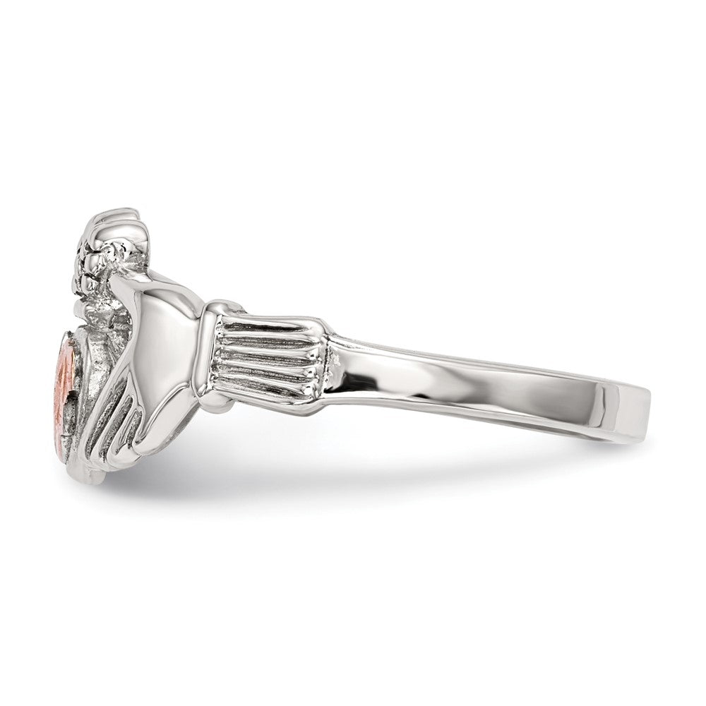 Shop Designer Landstrom's Sterling Silver Claddagh Ring - 12K Gold Accents, Stylish Value