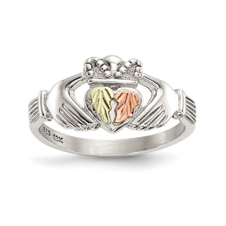Buy Exclusive Landstrom's Mt. Rushmore Claddagh Ring | 12K Gold Accents, Stylish Design