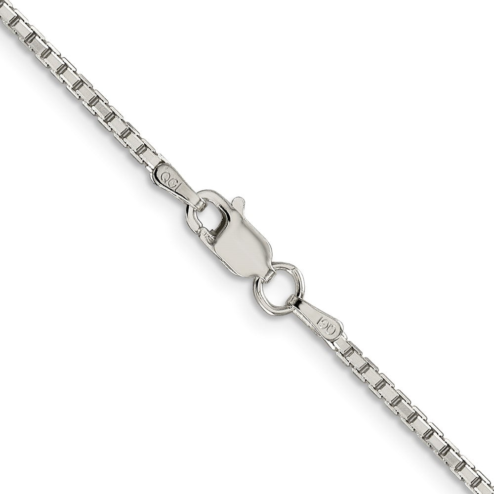 Buy Stylish 1.7mm Diamond-Cut Sterling Silver 8-Sided Box Chain