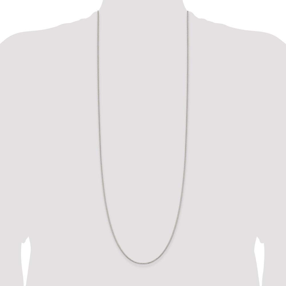 Buy Exclusive 1.25mm Sterling Silver Box Chain - Stylish & Affordable Option